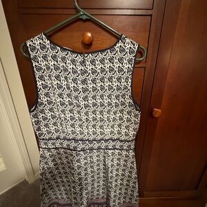 The Limited Black and White Mini Dress